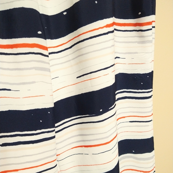 🌹BCBGeneration Wide Leg High Waisted Striped Trousers Size 0 - Picture 4 of 7